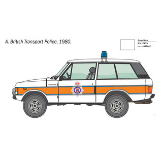 Italeri Range Pover Police - 1:24