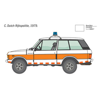 Italeri Range Pover Police - 1:24