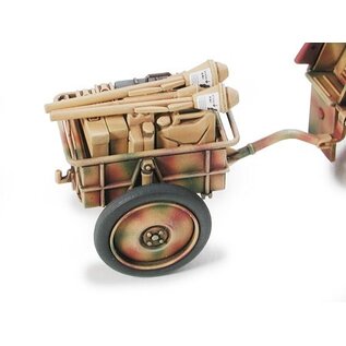 TAMIYA Sd.Kfz. 2 Kettenkraftrad w/Infantry Cart & Goliath Demolition Vehicle - 1:48