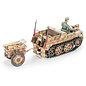 TAMIYA Sd.Kfz. 2 Kettenkraftrad w/Infantry Cart & Goliath Demolition Vehicle - 1:48