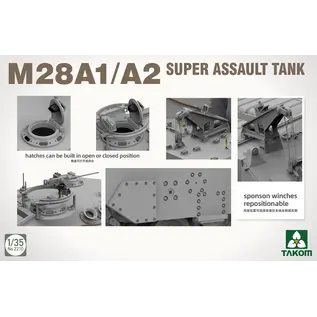 TAKOM M28A1/A2 Super Assault Tank - 1:35