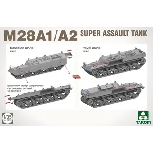 TAKOM M28A1/A2 Super Assault Tank - 1:35