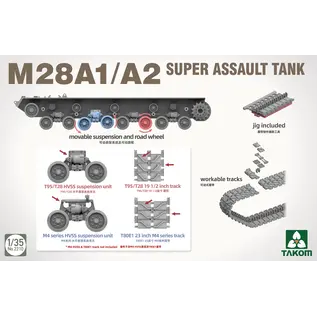 TAKOM M28A1/A2 Super Assault Tank - 1:35