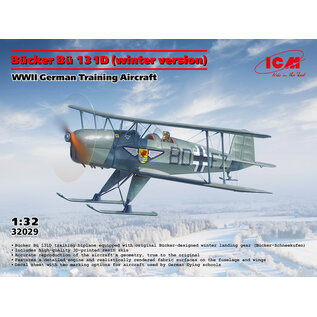 ICM Bücker Bü 131D (Winter Version) - 1:32