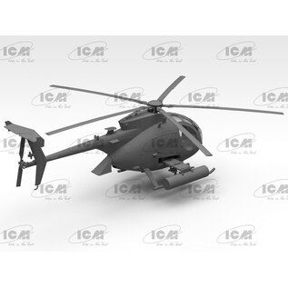 ICM Boeing (Hughes) AH-60J "Little Bird" - US Special Forces Attack Helicopter - 1:48