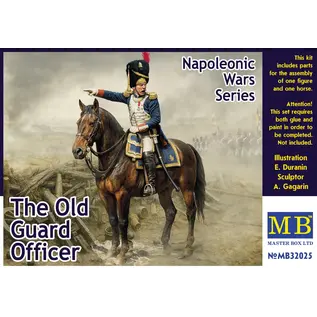 Master Box The Old Guard Officer - Napoleonic Wars Series - 1:32