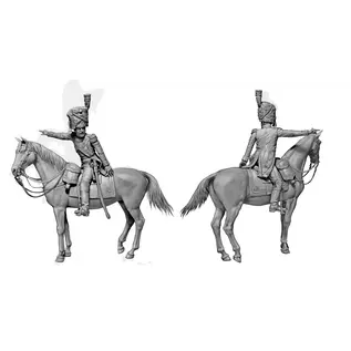 Master Box The Old Guard Officer - Napoleonic Wars Series - 1:32