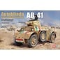 Lanmo Model Autoblindo AB41 Italian Armored Car - 1:35