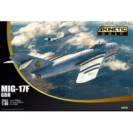 Kinetic Kinetic - Mikoyan-Gurevich MiG-17F (Fresco-C) GDR (NVA LSK/LV) -  1:48