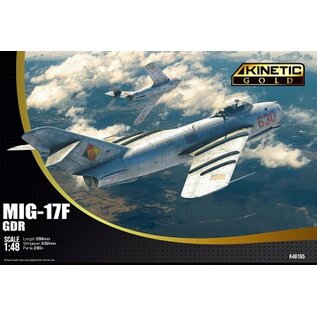 Kinetic Mikoyan-Gurevich MiG-17F (Fresco-C) GDR (NVA LSK/LV) -  1:48