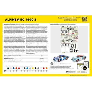 Heller Alpine A110 (1600S) - 1:24