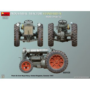 MiniArt Standard N Industrial Tractor. Mod.1940/42 - 1:35
