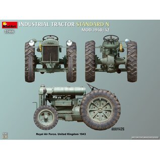 MiniArt Standard N Industrial Tractor. Mod.1940/42 - 1:35