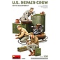 MiniArt U.S. Repair Crew w/Equipment - 1:35