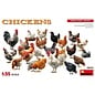 MiniArt Chickens - 1:35