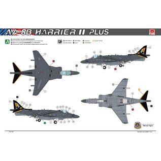 UMa Model UMa Model - McDonnell Douglas AV-8B Harrier II Plus - 1:48