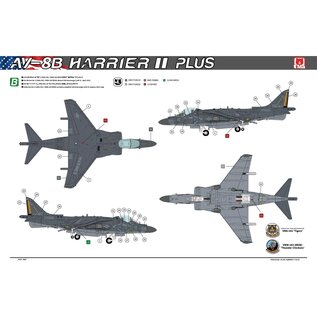 UMa Model UMa Model - McDonnell Douglas AV-8B Harrier II Plus - 1:48