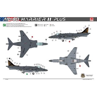 UMa Model UMa Model - McDonnell Douglas AV-8B Harrier II Plus - 1:48