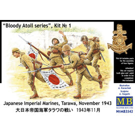 Master Box Master Box - Japanese Imperial Marines, Tarawa, November 1943 - 1:35