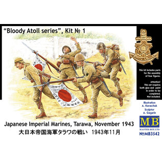 Master Box Japanese Imperial Marines, Tarawa, November 1943 - 1:35