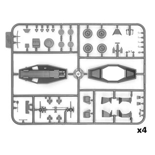 ICM Wehrmacht Light Armored Vehicles - Set - 1:72