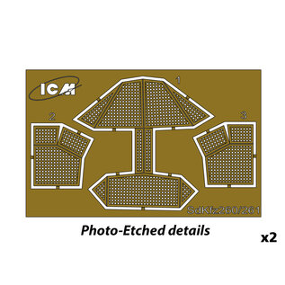 ICM Wehrmacht Light Armored Vehicles - Set - 1:72