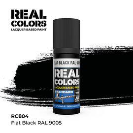 AK Interactive AK Interactive Real Colors - RC804 Flat Black RAL 9005