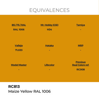 AK Interactive Real Colors - RC813 Maize Yellow