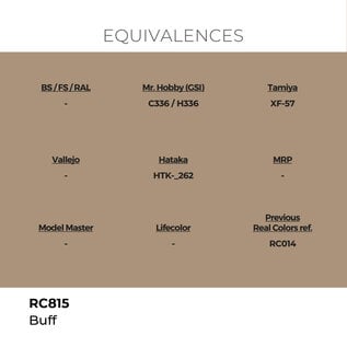 AK Interactive Real Colors - RC815 Buff