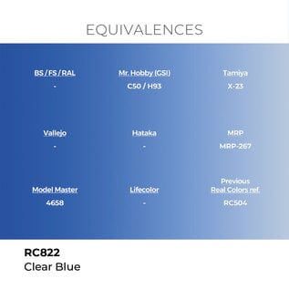 AK Interactive Real Colors - RC822 Clear Blue