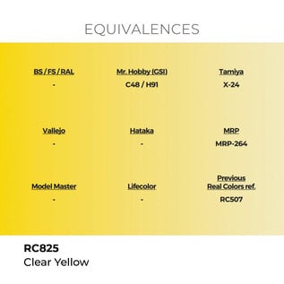 AK Interactive Real Colors - RC825 Clear Yellow