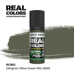 AK Interactive Real Colors - RC852 Olivgrün - Olive Green RAL 6003