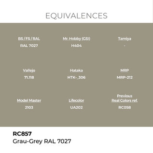 AK Interactive Real Colors - RC857 Grau - Grey RAL 7027