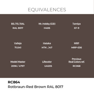 AK Interactive Real Colors - RC864 Rotbraun-Red Brown RAL 8017