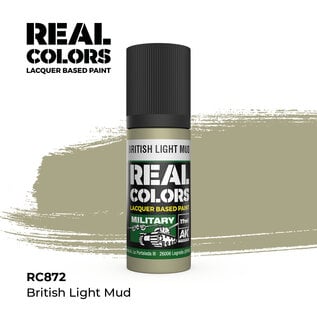 AK Interactive Real Colors - RC872 British Light Mud