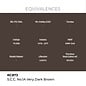 AK Interactive Real Colors - RC873 S.C.C. No.1A Very Dark Brown