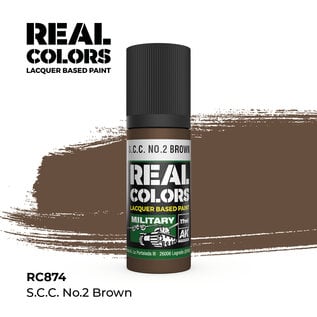 AK Interactive Real Colors - RC874 S.C.C. No.2 Brown