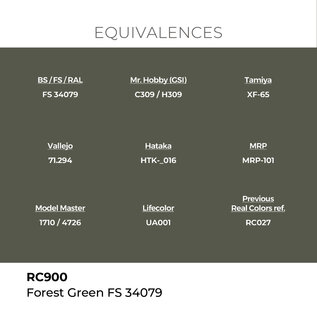 AK Interactive Real Colors - RC900 Forest Green FS 34079