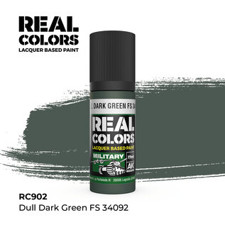 AK Interactive Real Colors Air - RC902 Dull Dark Green FS 34092