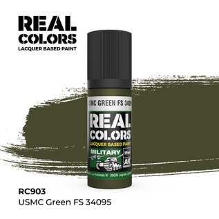 AK Interactive Real Colors Air - RC903 Olive Green/USMC Green RAL 6003/FS34095