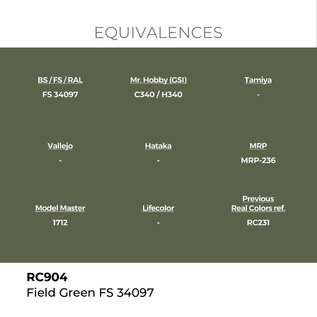 AK Interactive Real Colors Air - RC904 Field Green FS 34097