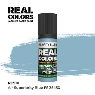 AK Interactive Real Colors Air - RC910 Air Superiority Blue FS 35450