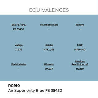 AK Interactive Real Colors Air - RC910 Air Superiority Blue FS 35450