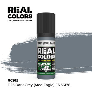 AK Interactive Real Colors Air - RC915 F-15 Dark Grey (Mod Eagle) FS 36176