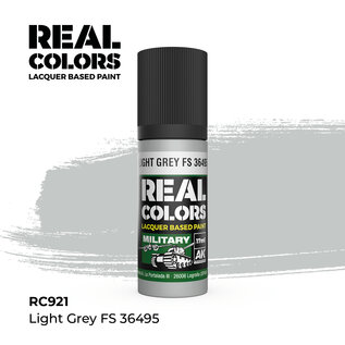 AK Interactive Real Colors Air - RC921 Light Grey FS 36495