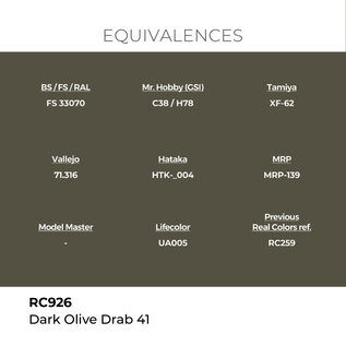 AK Interactive Real Colors Air - RC926 Dark Olive Drab 41