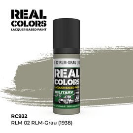AK Interactive AK Interactive Real Colors Air - RC932 RLM 02 RLM-Grau (1938)