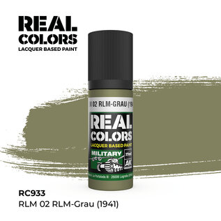 AK Interactive Real Colors Air - RC933 RLM 02 RLM-GRAU (1941)