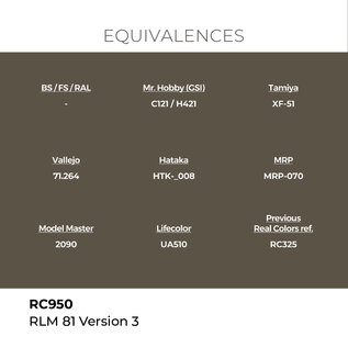 AK Interactive Real Colors Air - RC950 RLM 81 Version 3