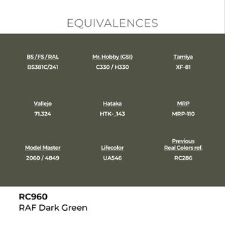 AK Interactive Real Colors Air - RC960 RAF Dark Green